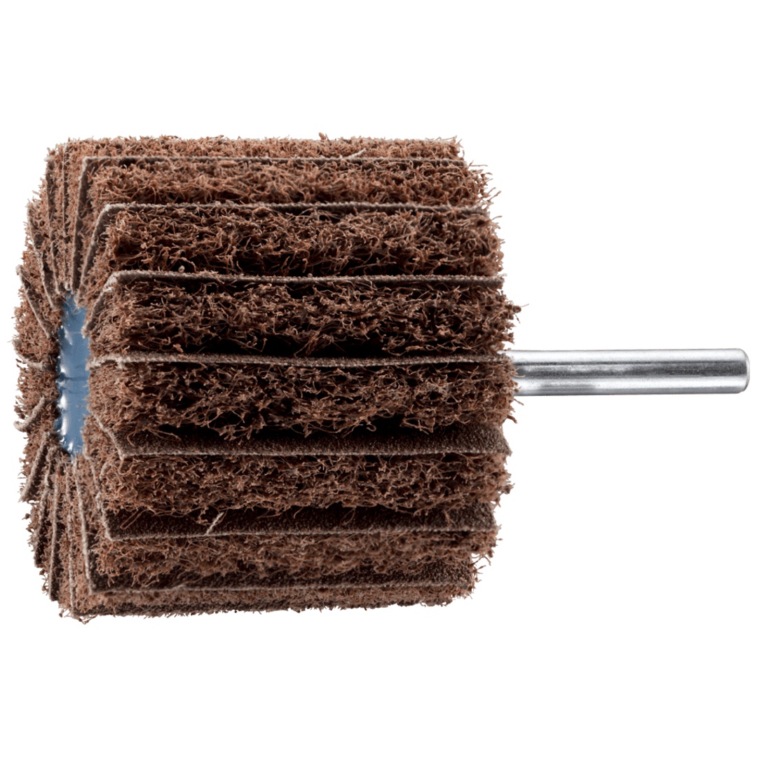 PFERD TOOLS POLINOX Vlies-Schleifstift PNZ Ø 60x50mm Schaft-Ø 6 mm A80 für Feinschliff und Finish