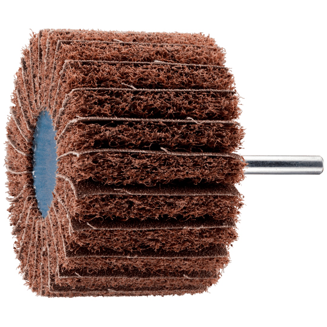 PFERD TOOLS POLINOX Vlies-Schleifstift PNZ Ø 80x50mm Schaft-Ø 6 mm A80 für Feinschliff und Finish