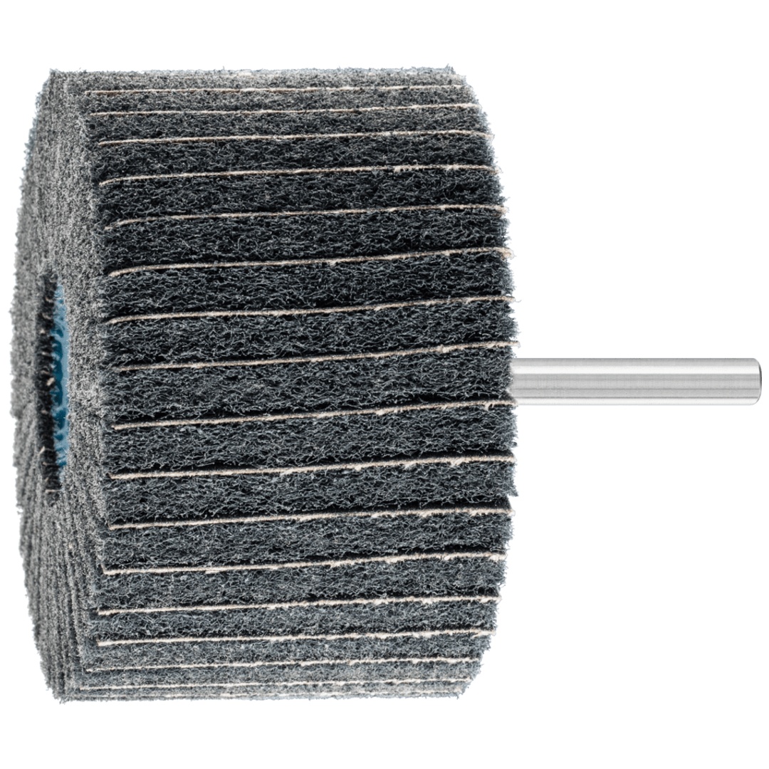 PFERD TOOLS POLINOX Vlies-Schleifstift PNZ Ø 80x50mm Schaft-Ø 6 mm SIC180 für Feinschliff und Finish