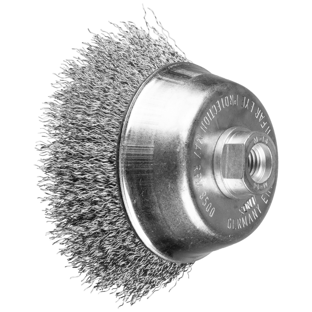 PFERD TOOLS Topfbürste ungezopft TBU Ø100mm M14 Edelstahl-Draht-Ø0,30 Winkelschleifer (1)