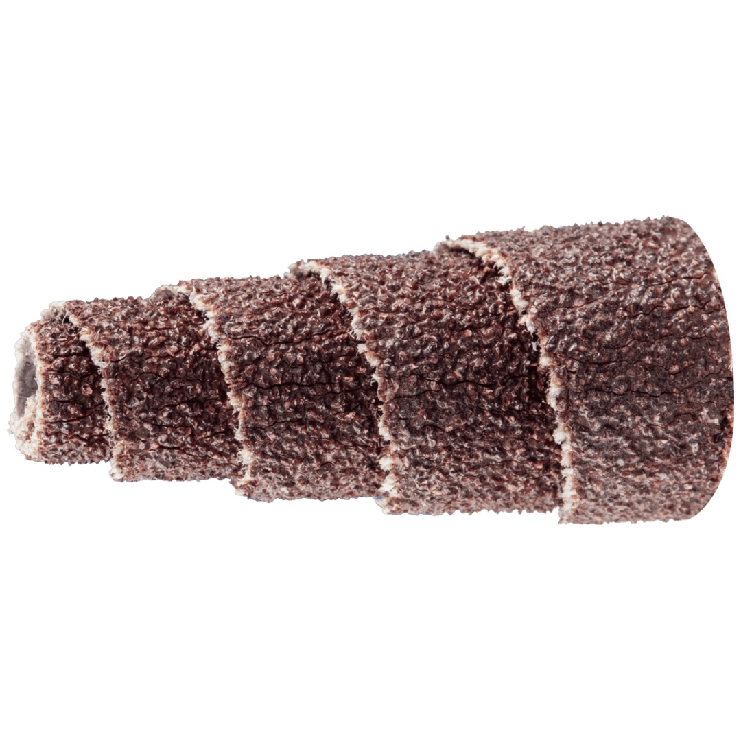 PFERD TOOLS POLIROLL PRK konische Schleifrollen Ø 12x25 mm Bohrung Ø 3 mm Korund A80