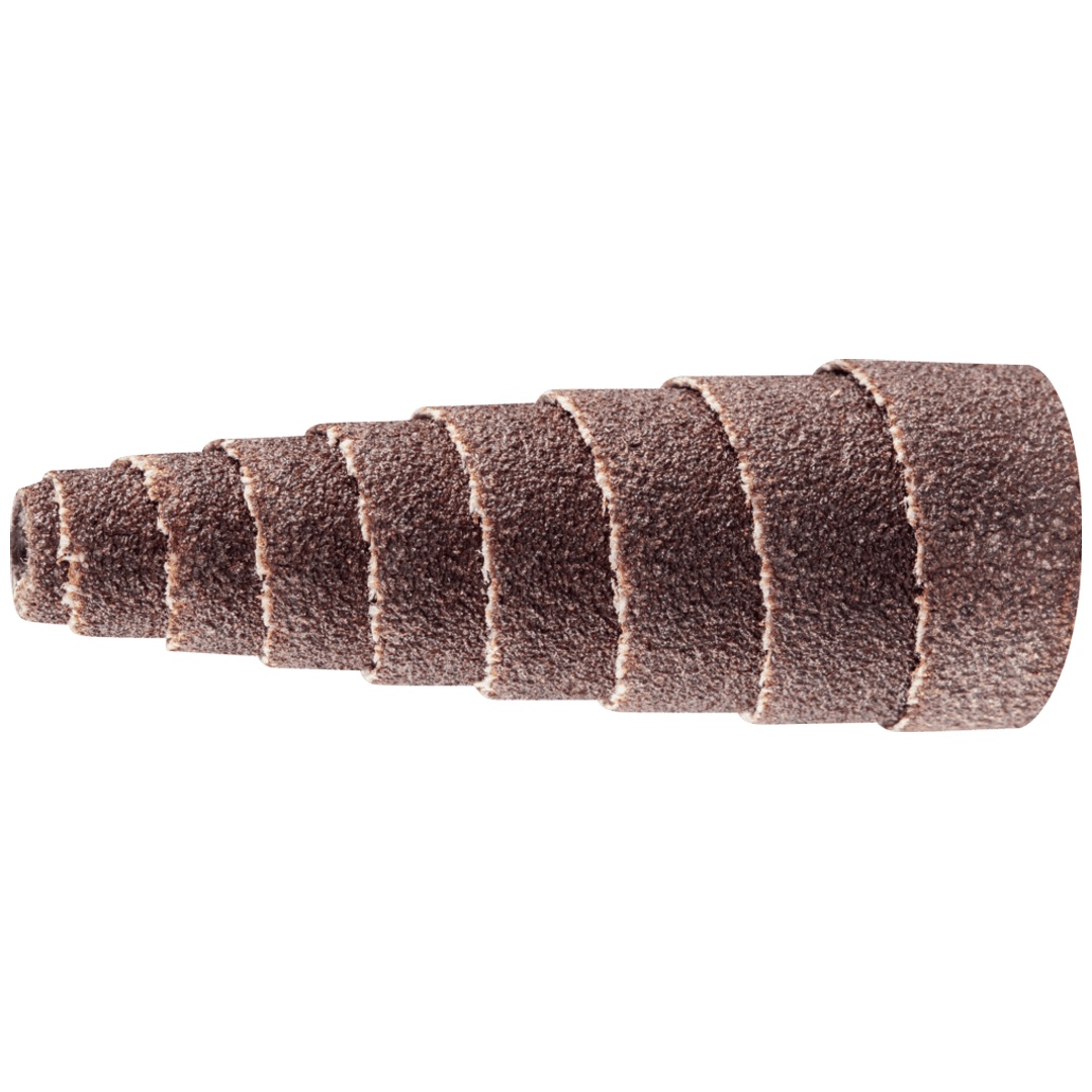 PFERD TOOLS POLIROLL PRK konische Schleifrollen Ø 15x35 mm Bohrung Ø 3 mm Korund A150