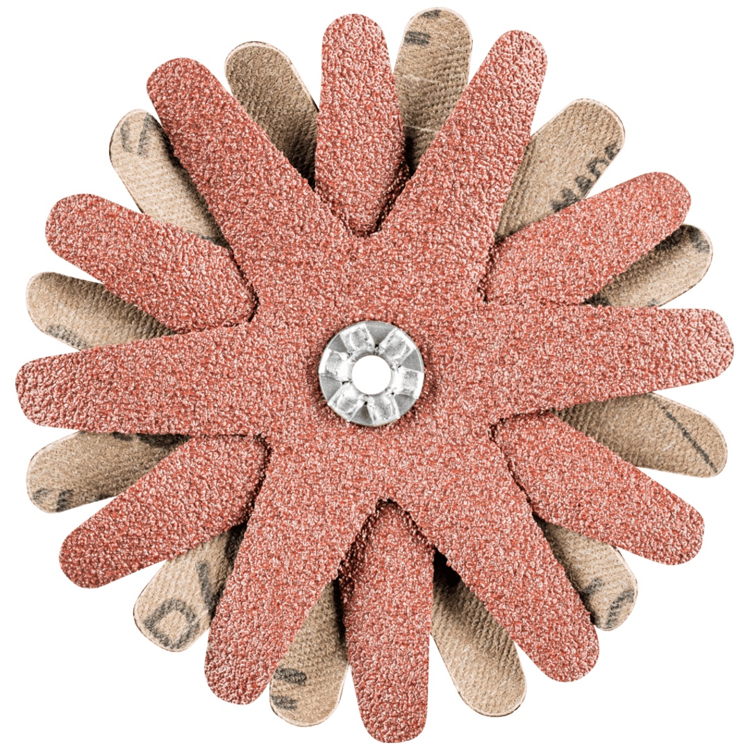 PFERD TOOLS POLISTAR-TUBE PST-T Ø 80mm Bohrung Ø 4 mm A60 zum Schleifen von Bohrungen und Rohren