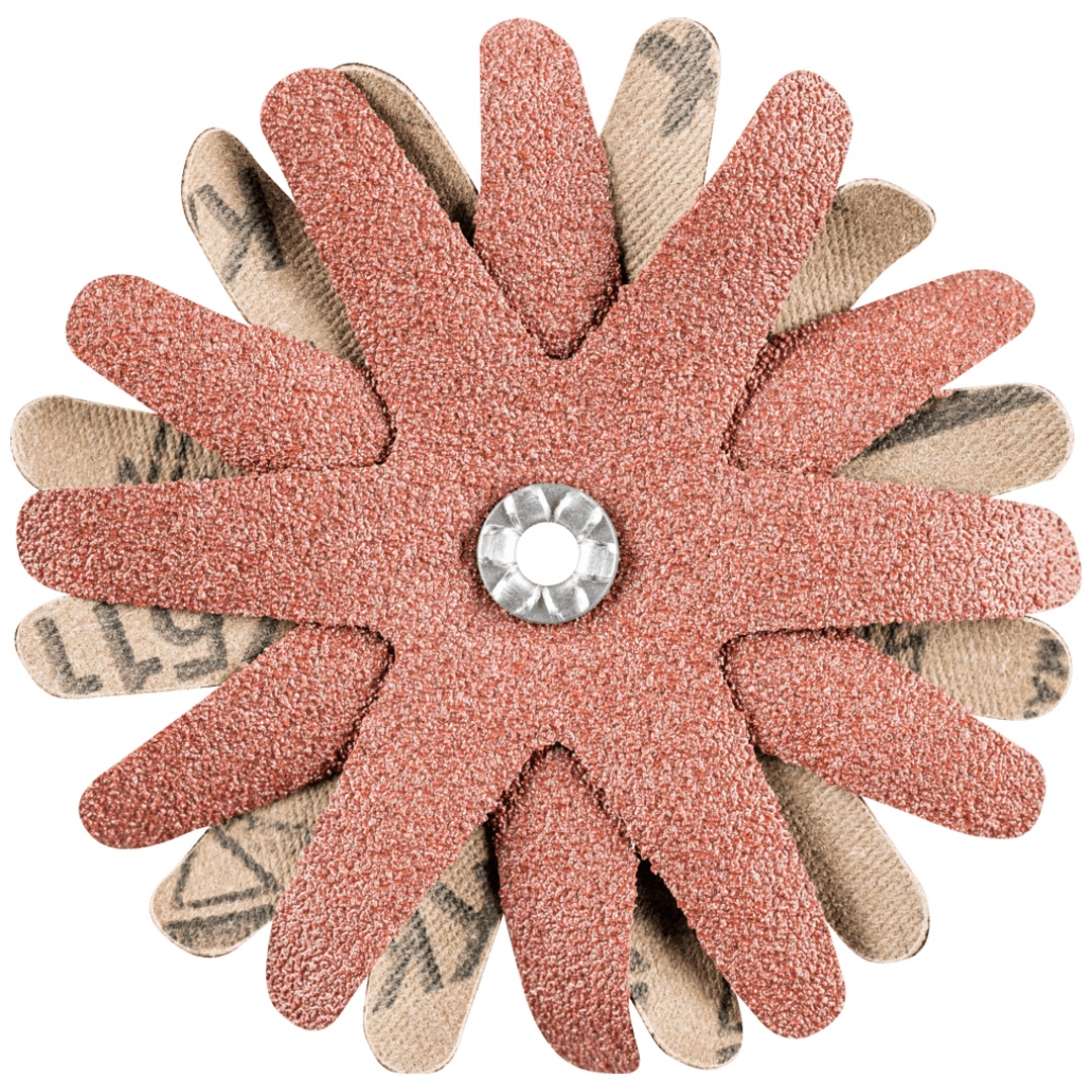 PFERD TOOLS POLISTAR-TUBE PST-T Ø 90mm Bohrung Ø 5 mm A60 zum Schleifen von Bohrungen und Rohren
