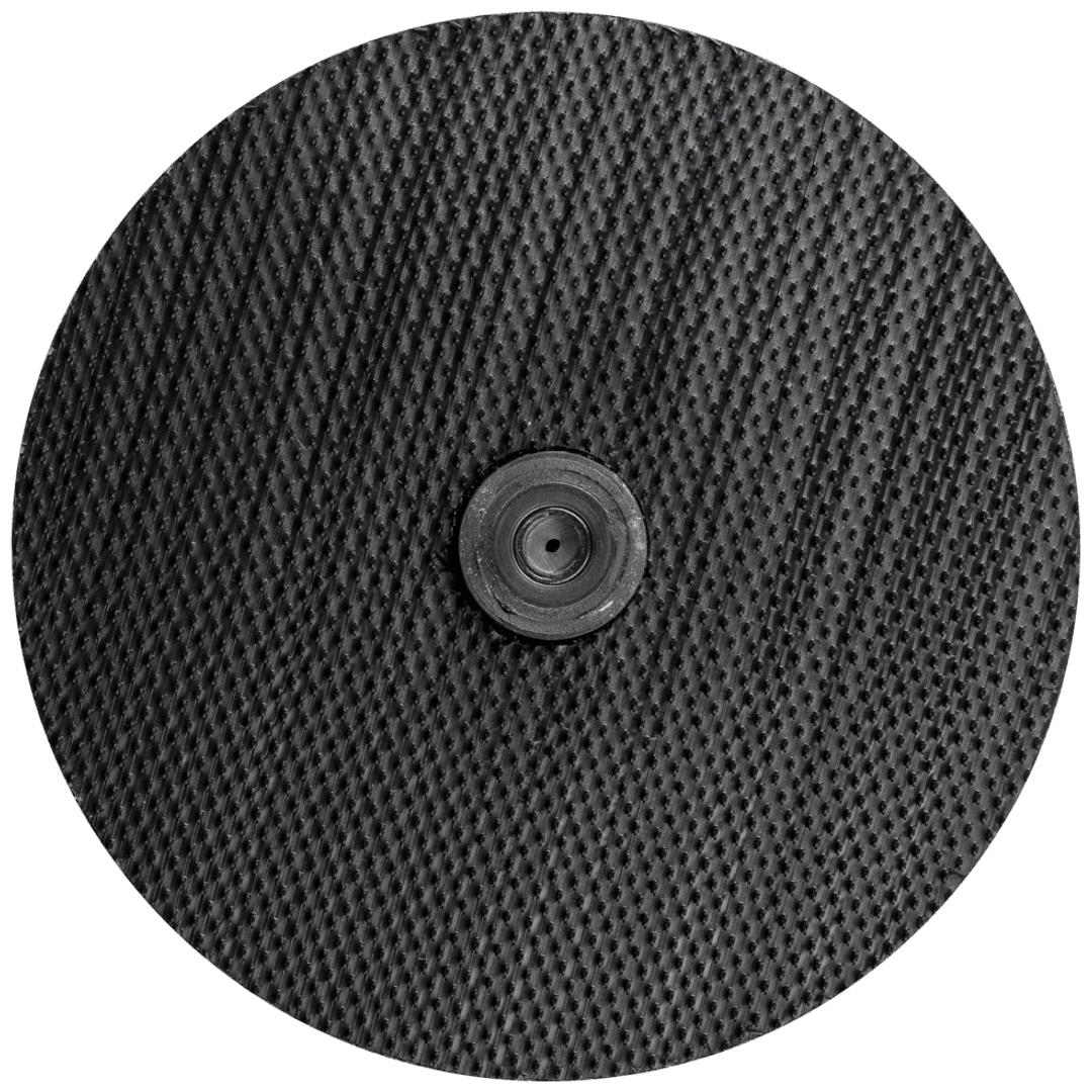 PFERD TOOLS POLIVLIES-Klettrondenhalter PVKRH Ø 125 mm Gewinde M14 mit Zentrierzapfen Ø 22 mm