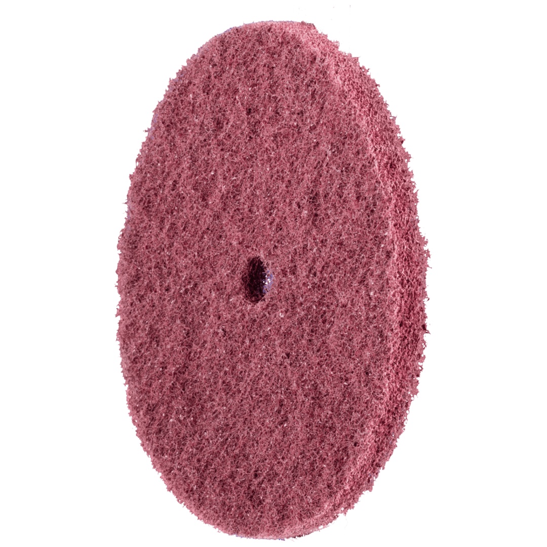 PFERD TOOLS POLINOX Vliesronden Ø 125 mm Bohrung-Ø 13 mm A280 für Feinschliff und Finish