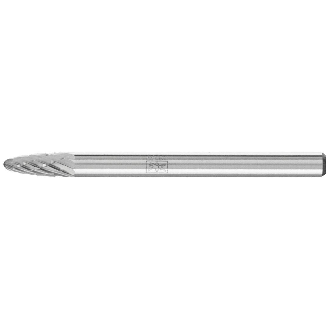 PFERD TOOLS Hartmetall Frässtift Rundbogen RBF Ø 03x07 mm Schaft-Ø 3 mm Z3P universal mittel kreuzverzahnt