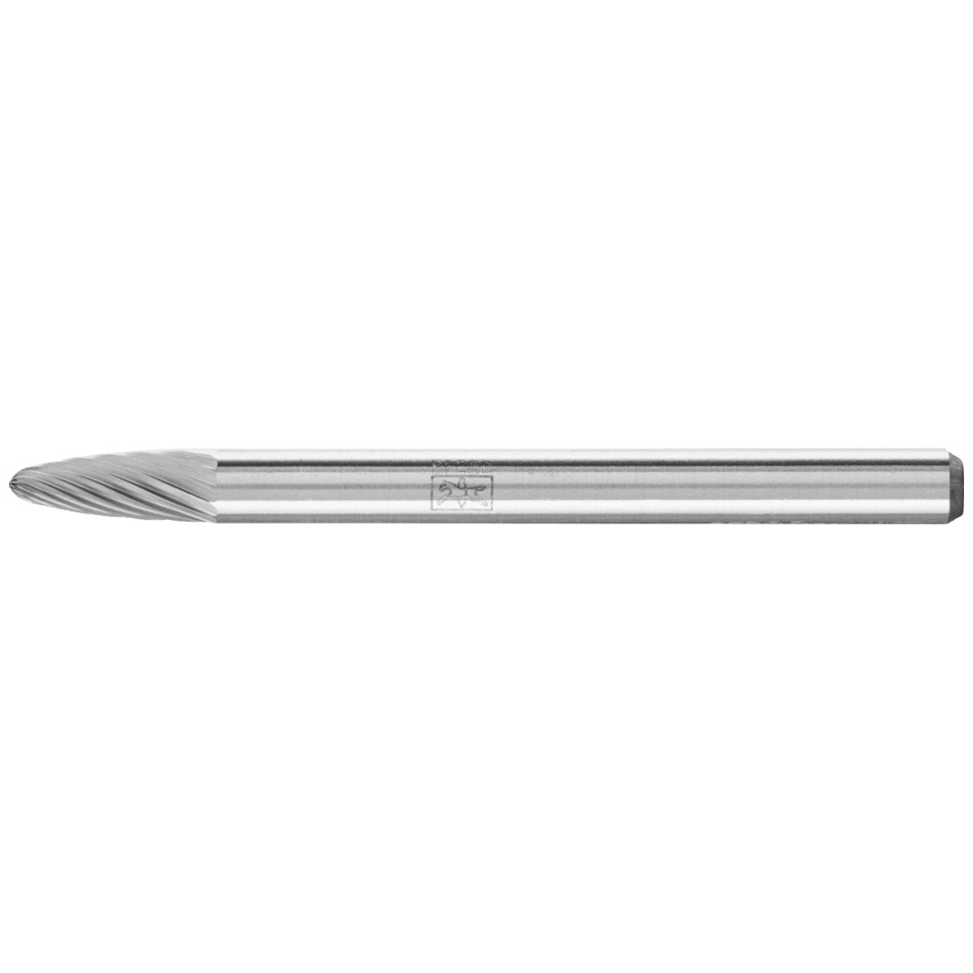 PFERD TOOLS Hartmetall Frässtift Rundbogen RBF Ø 03x07 mm Schaft-Ø 3 mm Z5 universal fein
