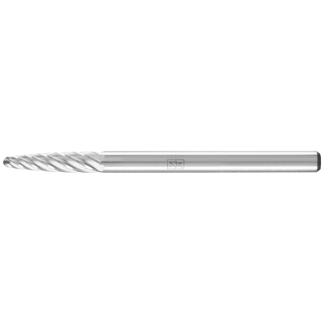 PFERD TOOLS Hartmetall Hochleistungsfrässtift INOX Rundbogen RBF Ø 03x13 mm Schaft-Ø 3 mm für Edelstahl