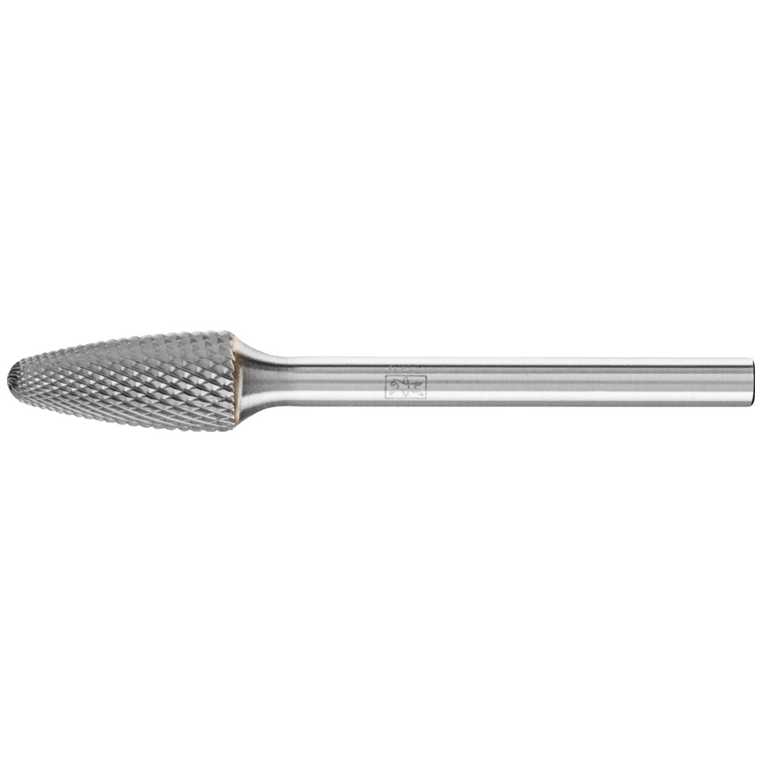 PFERD TOOLS Hartmetall Hochleistungsfrässtift MICRO Rundbogen RBF Ø 06x13 mm Schaft-Ø 3 mm Feinbearbeitung