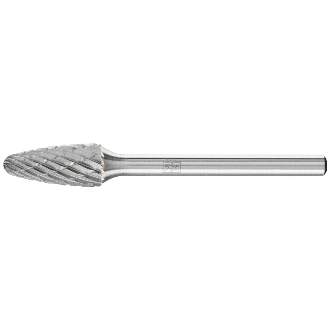 PFERD TOOLS Hartmetall Frässtift Rundbogen RBF Ø 06x13 mm Schaft-Ø 3 mm Z3P universal mittel kreuzverzahnt