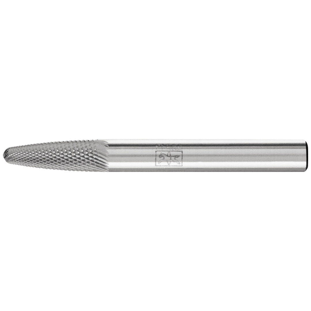 PFERD TOOLS Hartmetall Hochleistungsfrässtift MICRO Rundbogen RBF Ø 06x18 mm Schaft-Ø 6 mm Feinbearbeitung