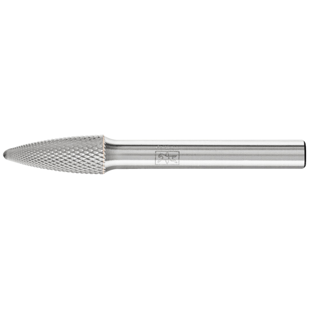 PFERD TOOLS Hartmetall Hochleistungsfrässtift MICRO Rundbogen RBF Ø 08x20mm Schaft-Ø 6 mm Feinbearbeitung