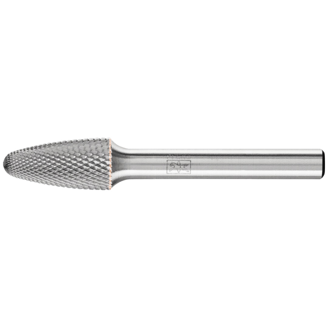 PFERD TOOLS Hartmetall Hochleistungsfrässtift MICRO Rundbogen RBF Ø 10x20mm Schaft-Ø 6 mm Feinbearbeitung