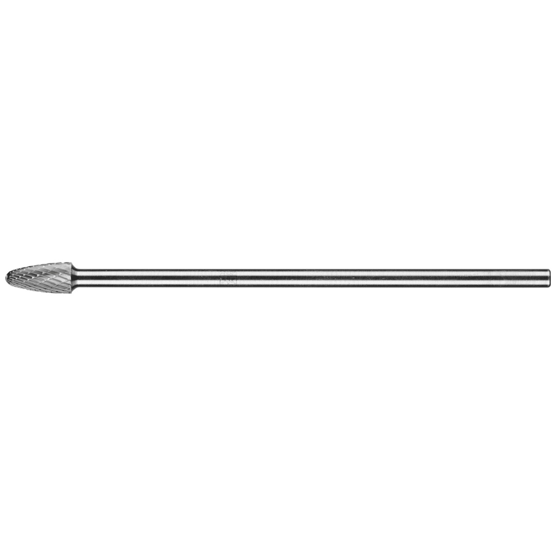 PFERD TOOLS Hartmetall Frässtift Rundbogen RBF Ø 10x20mm Schaft-Ø 6x150mm Z3P universal mittel kreuzverzahnt