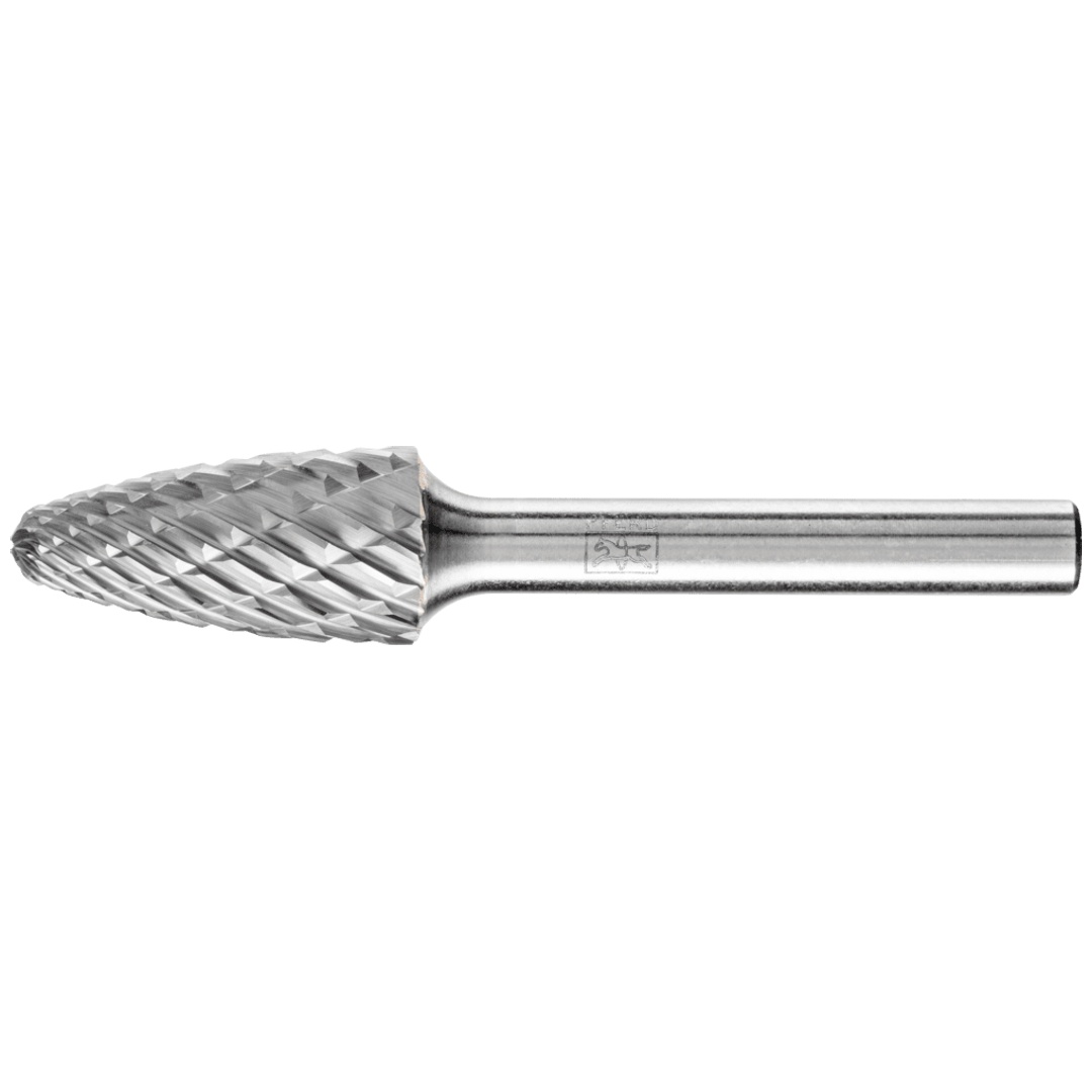 PFERD TOOLS Hartmetall Hochleistungsfrässtift ALLROUND Rundbogen RBF Ø 12x25mm Schaft-Ø 6mm universal grob