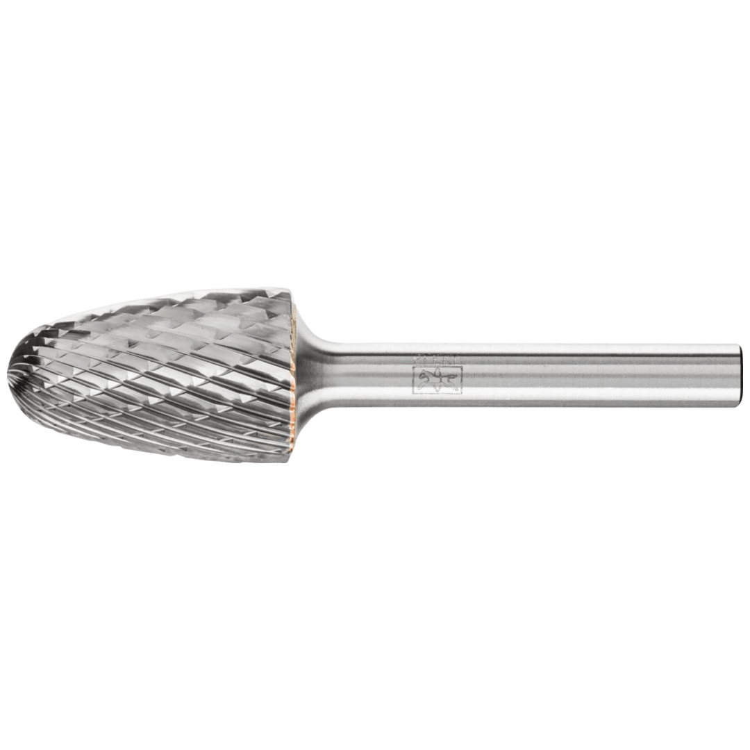 PFERD TOOLS Hartmetall Hochleistungsfrässtift TOUGH Rundbogen RBF Ø 16x25 mm Schaft-Ø 6 mm schlagfest