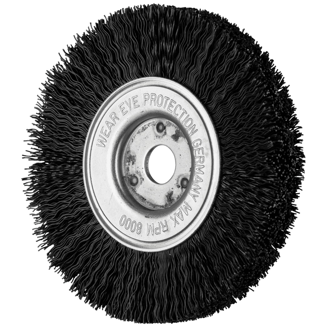PFERD TOOLS Rundbürste schmal ungezopft RBU Ø100x12x12 mm Bohrung Kunststoffbesatz-Ø0,40