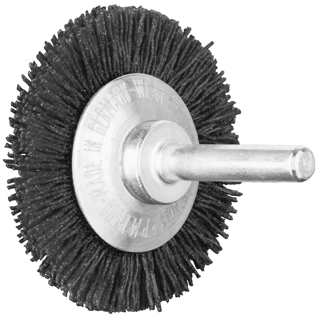 PFERD TOOLS Rundbürste ungezopft RBU Ø 50x4 mm Schaft-Ø 6 mm Keramik-Filament-Ø 0,55 mm Korn 120