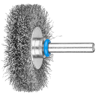 PFERD Rundbürste ungezopft RBU Ø50x10mm Schaft-Ø6 mm Edelstahl-Draht-Ø0,20