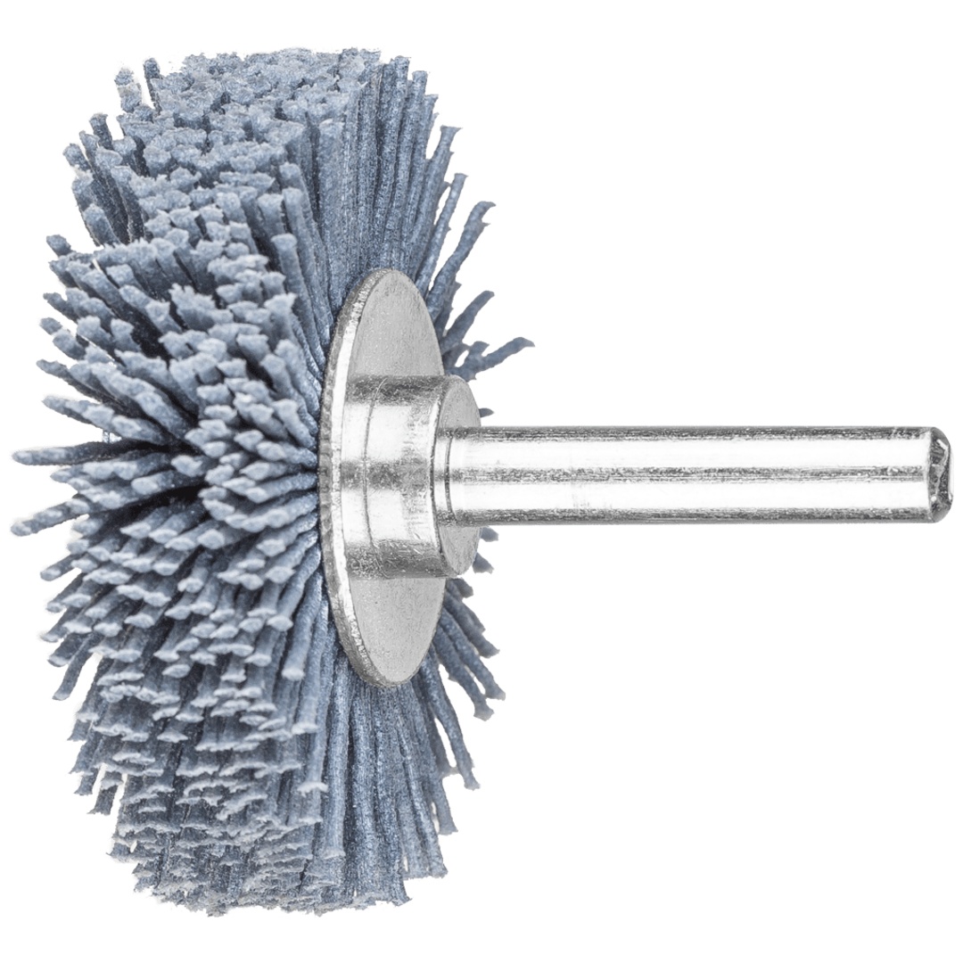 PFERD TOOLS Rundbürste ungezopft RBU Ø50x10mm Schaft-Ø6 mm SiC-Filament-Ø0,90 Korn 180