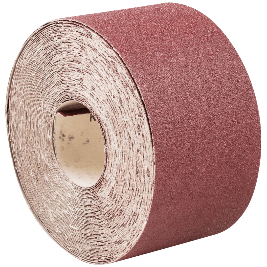 PFERD TOOLS Korund Schleifbandrolle Papier SBR-P Breite 115 mmxLänge 25m A40 für universelle Anwendung