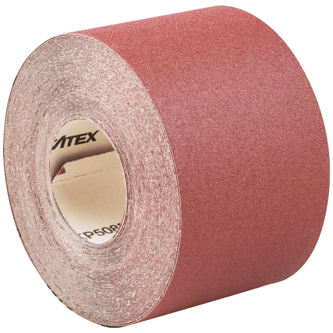 PFERD TOOLS Korund Schleifbandrolle Papier SBR-P Breite 115 mmxLänge 25m A80 für universelle Anwendung