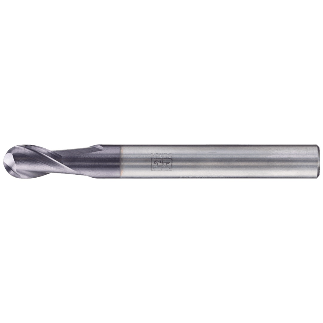 PFERD TOOLS VHM Vollradiusfräser lang 2 Schneiden Ø 6 mm TiAlN Schaft HA Universal Line Profilfräsen