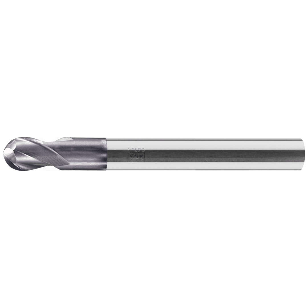 PFERD TOOLS VHM Vollradiusfräser extralang 2 Schneiden Ø 10 mm TiAlN Schaft HA Universal Line Profilfräsen