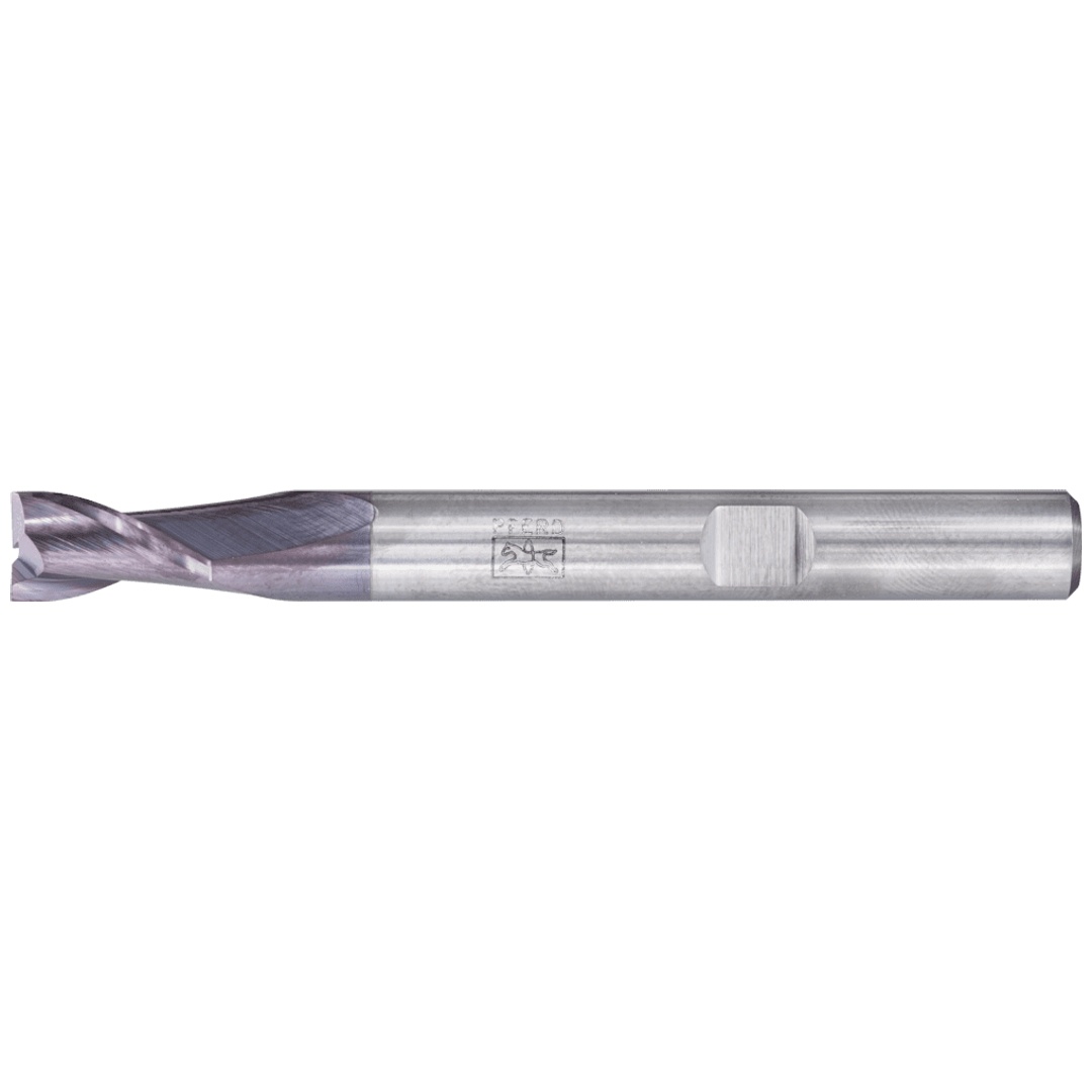 PFERD TOOLS VHM Eckfräser lang 2 Schneiden Ø 6 mm scharf TiAlN Schaft HB Universal Line Schruppen Schlichten Nuten