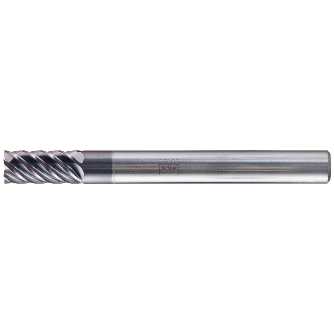 PFERD TOOLS VHM Eckfräser lang 6 Schneiden Ø 6 mm scharf TiAlN Schaft HA Universal Line Schlichten Besäumen