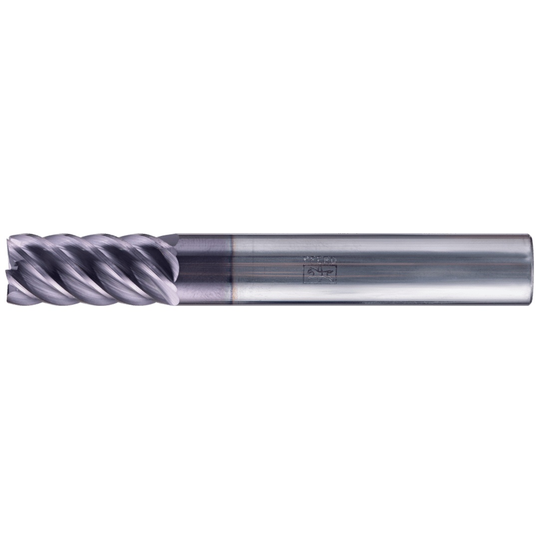 PFERD TOOLS VHM Eckfräser lang 6 Schneiden Ø 16 mm scharf TiAlN Schaft HA Universal Line Schlichten Besäumen