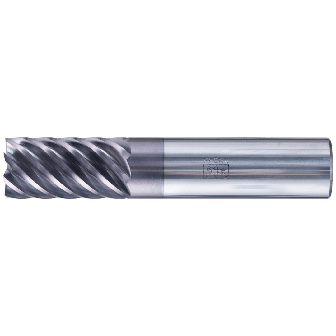 PFERD TOOLS VHM Eckfräser lang 8 Schneiden Ø 20 mm scharf TiAlN Schaft HA Universal Line Schlichten Besäumen