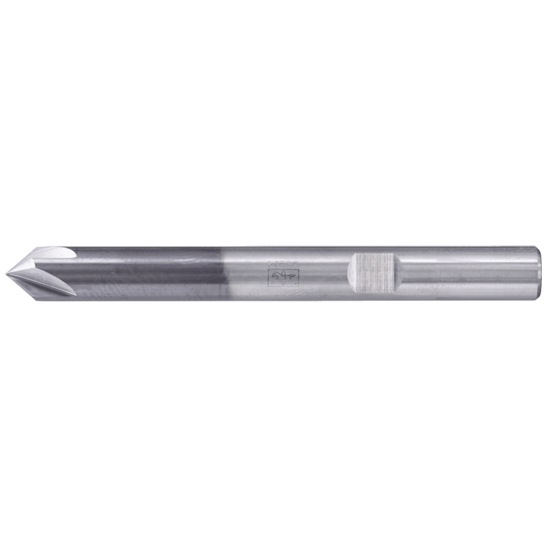 PFERD TOOLS VHM Entgratfräser 4 Schneiden 90° Ø 6 mm TiAlN Schaft HB Universal Line Anfasen Entgraten