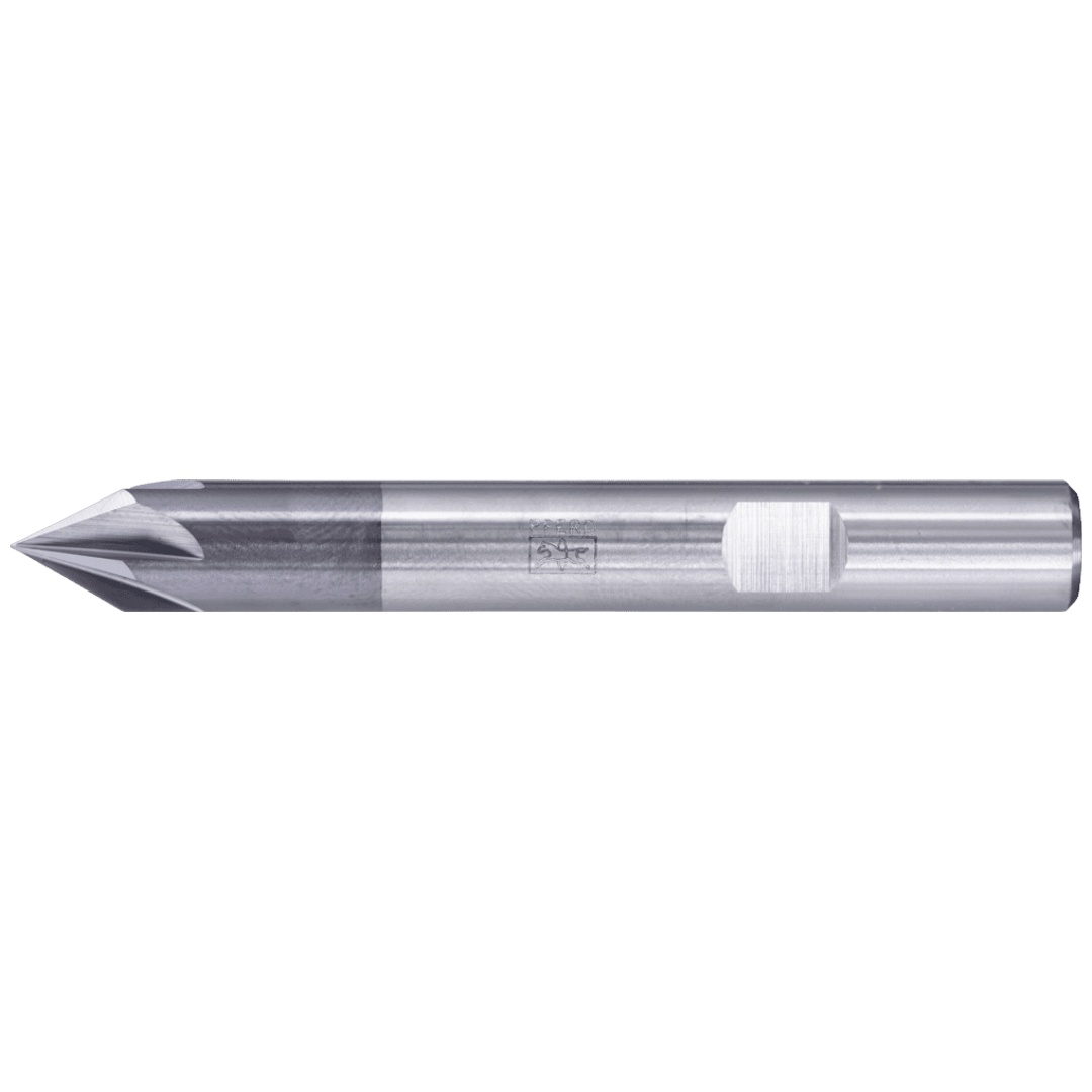 PFERD TOOLS VHM Entgratfräser 5 Schneiden 60° Ø 8 mm TiAlN Schaft HB Universal Line Anfasen Entgraten