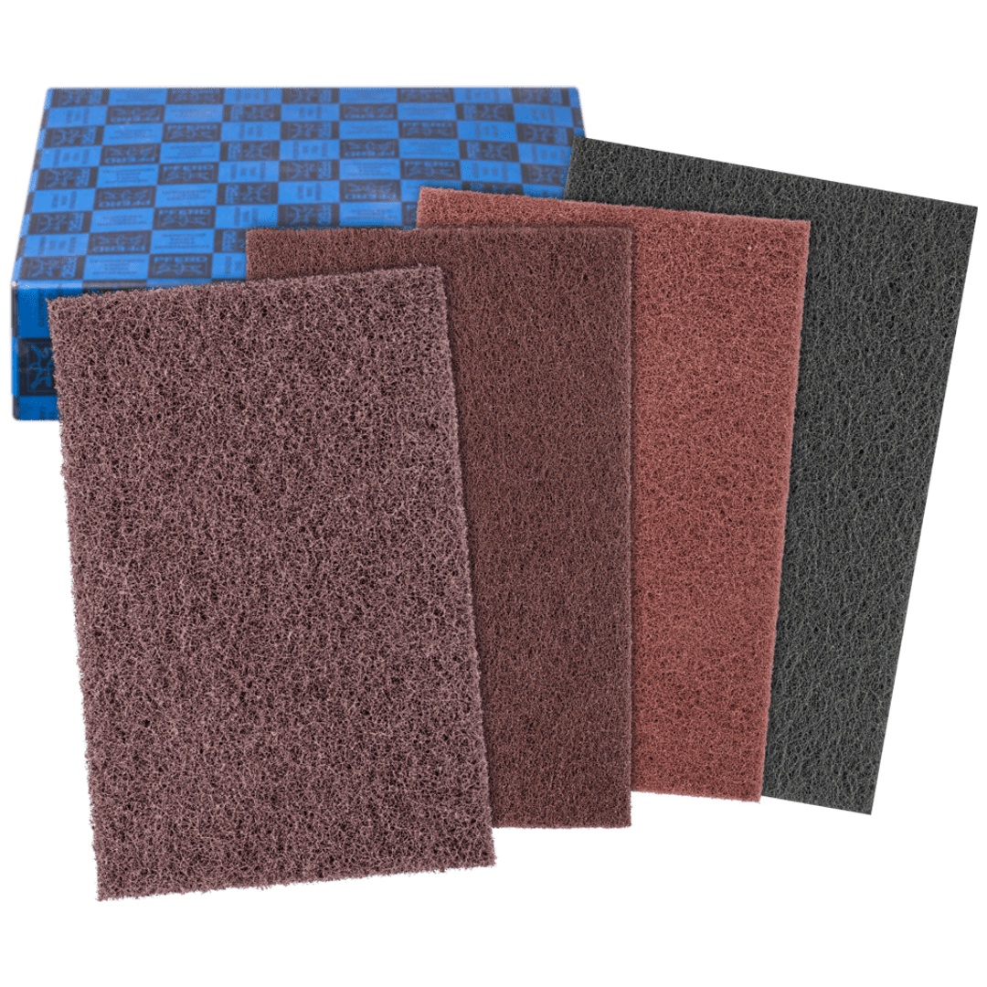 PFERD TOOLS POLINOX Vlies-Handpads-Set PVSK 4-tlg. 154x224 mm A100,A 180,A 280,SIC 400 für Finish