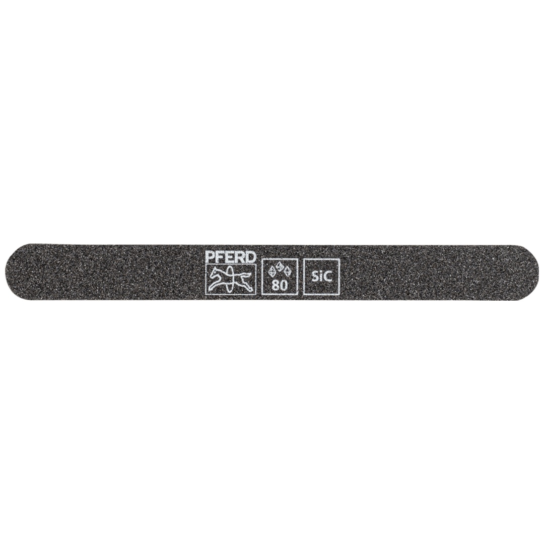 PFERD TOOLS flexible Schleiffeile SF-R mit Radius 147x15x5 mm SIC80 für universelle Anwendung