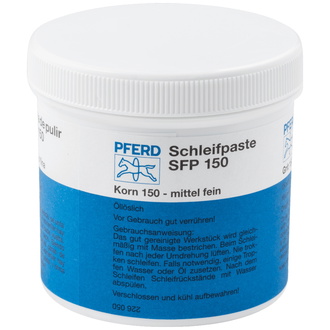 PFERD Schleifpaste SFP 250g Körnung SIC 150 250g zum Fein-und Einschleifen von Ventilen und Lagern