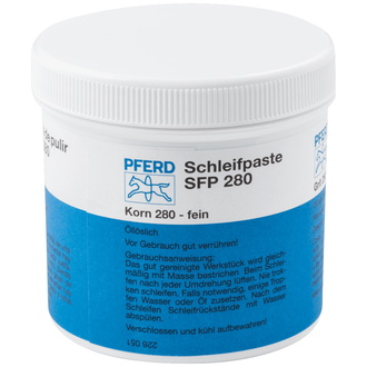 PFERD Schleifpaste SFP 250g Körnung SIC 280 250g zum Fein-und Einschleifen von Ventilen und Lagern