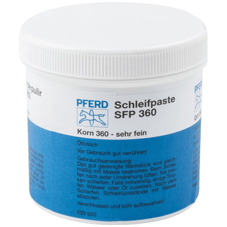 PFERD Schleifpaste SFP 250g Körnung SIC 360 250g zum Fein-und Einschleifen von Ventilen und Lagern