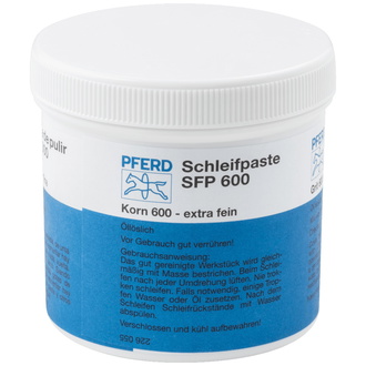 PFERD Schleifpaste SFP 250g Körnung SIC 600 250g zum Fein-und Einschleifen von Ventilen und Lagern