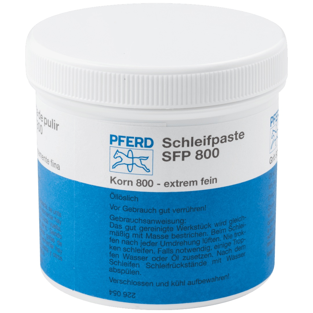 PFERD TOOLS Schleifpaste SFP 250g Körnung SIC 800 250g zum Fein-und Einschleifen von Ventilen und Lagern