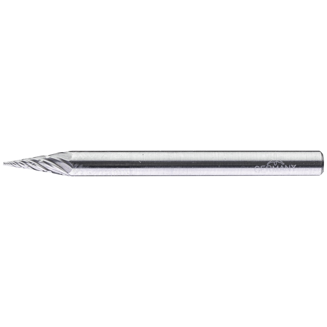 PFERD TOOLS Hartmetall Hochleistungsfrässtift ALLROUND Spitzkegel SKM Ø03x07mm Schaft-Ø 3mm universal grob