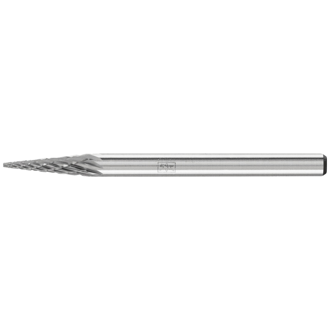 PFERD TOOLS Hartmetall Frässtift Spitzkegel SKM Ø 03x11 mm Schaft-Ø 3 mm Z3P universal mittel kreuzverzahnt