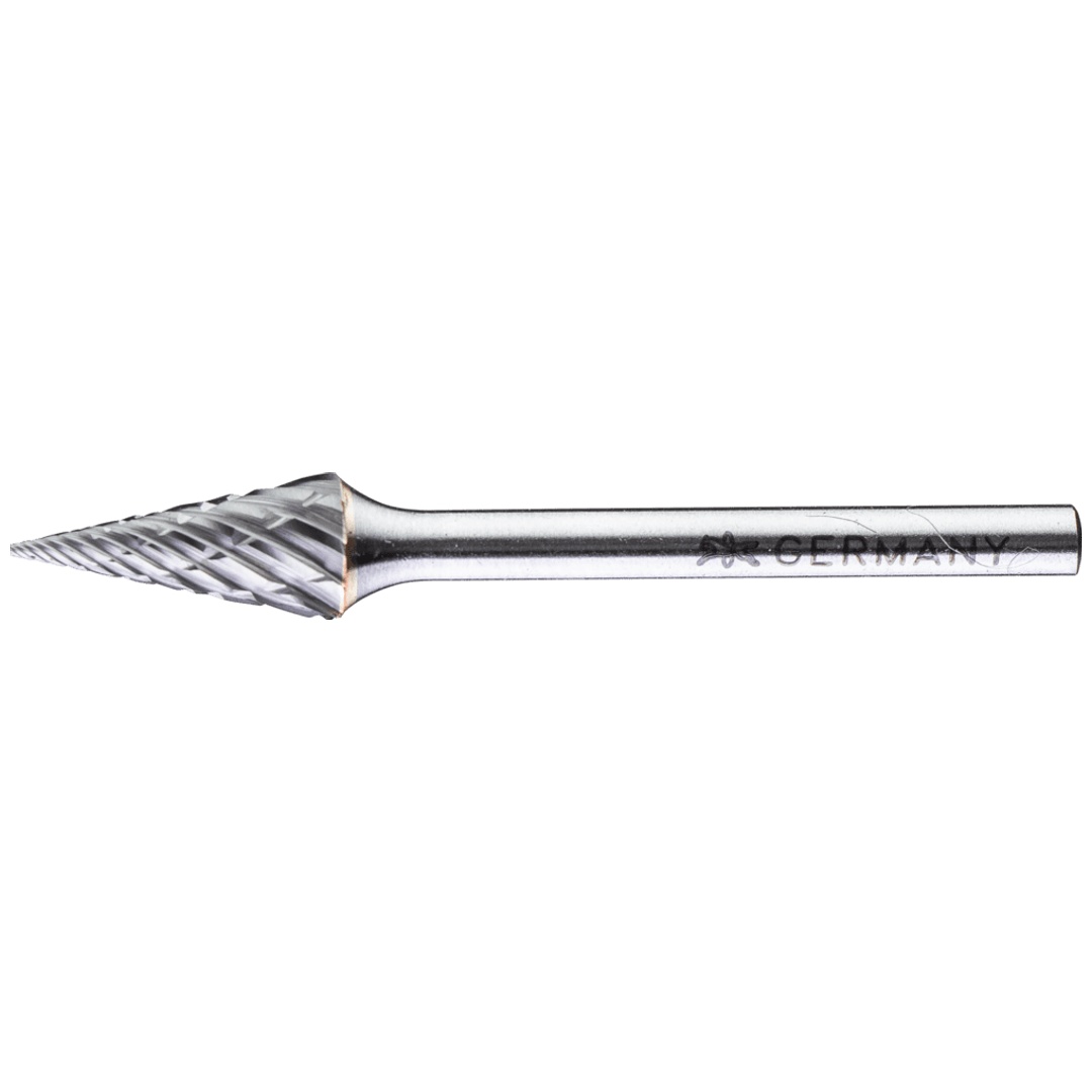 PFERD TOOLS Hartmetall Hochleistungsfrässtift ALLROUND Spitzkegel SKM Ø06x13mm Schaft-Ø 3mm universal grob