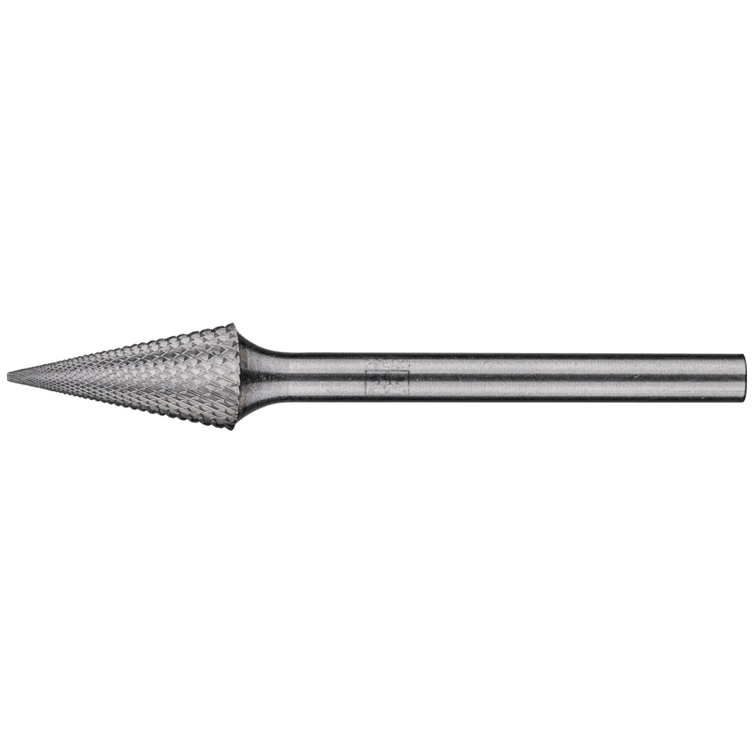 PFERD TOOLS Hartmetall Hochleistungsfrässtift MICRO Spitzkegel SKM Ø 06x13 mm Schaft-Ø 3 mm Feinbearbeitung