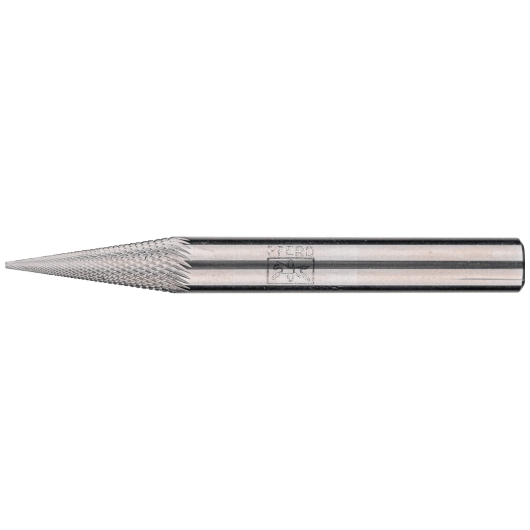 PFERD TOOLS Hartmetall Hochleistungsfrässtift MICRO Spitzkegel SKM Ø 06x18 mm Schaft-Ø 6 mm Feinbearbeitung