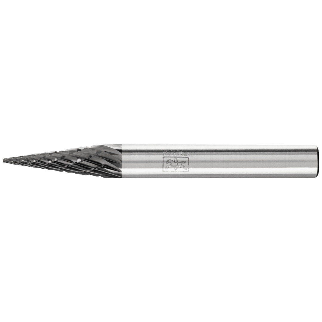 PFERD TOOLS Hartmetall Hochleistungsfrässtift Spitzkegel SKM Ø 06x18 mm Schaft-Ø 6 mm Z3P HICOAT universal