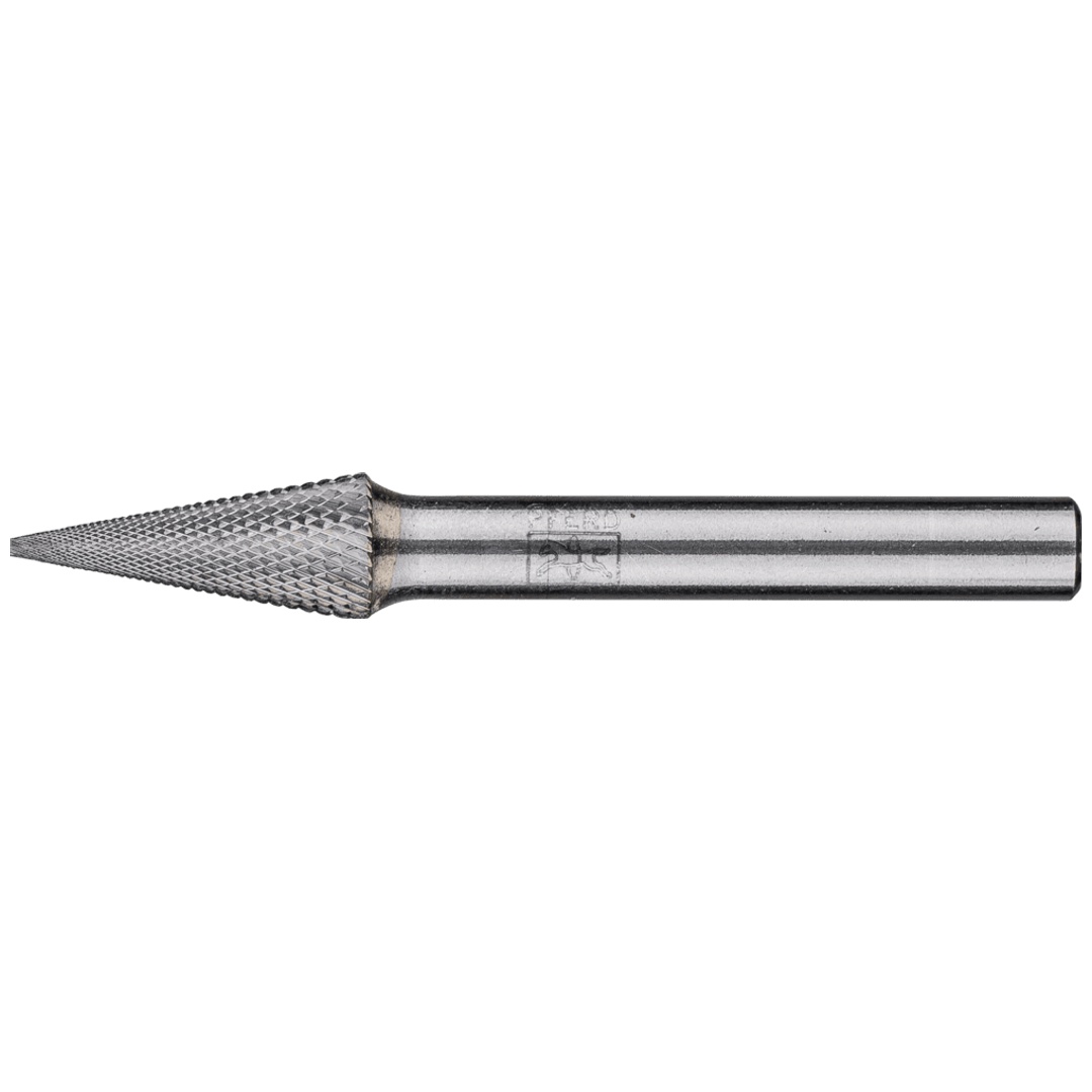 PFERD TOOLS Hartmetall Hochleistungsfrässtift MICRO Spitzkegel SKM Ø 08x20mm Schaft-Ø 6 mm Feinbearbeitung