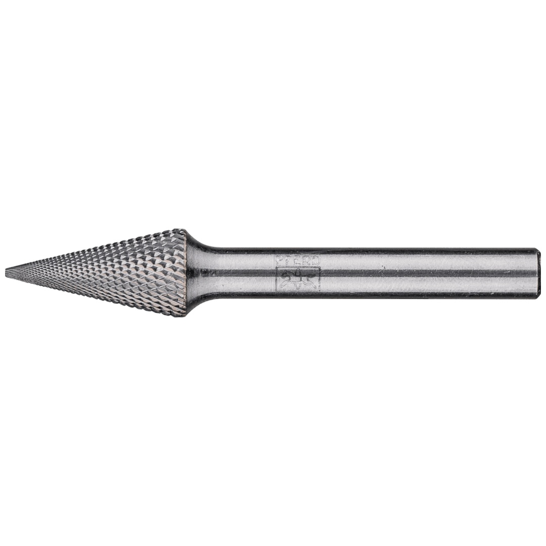 PFERD TOOLS Hartmetall Hochleistungsfrässtift MICRO Spitzkegel SKM Ø 10x20mm Schaft-Ø 6 mm Feinbearbeitung